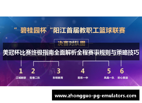 美冠杯比赛终极指南全面解析全程赛事规则与策略技巧